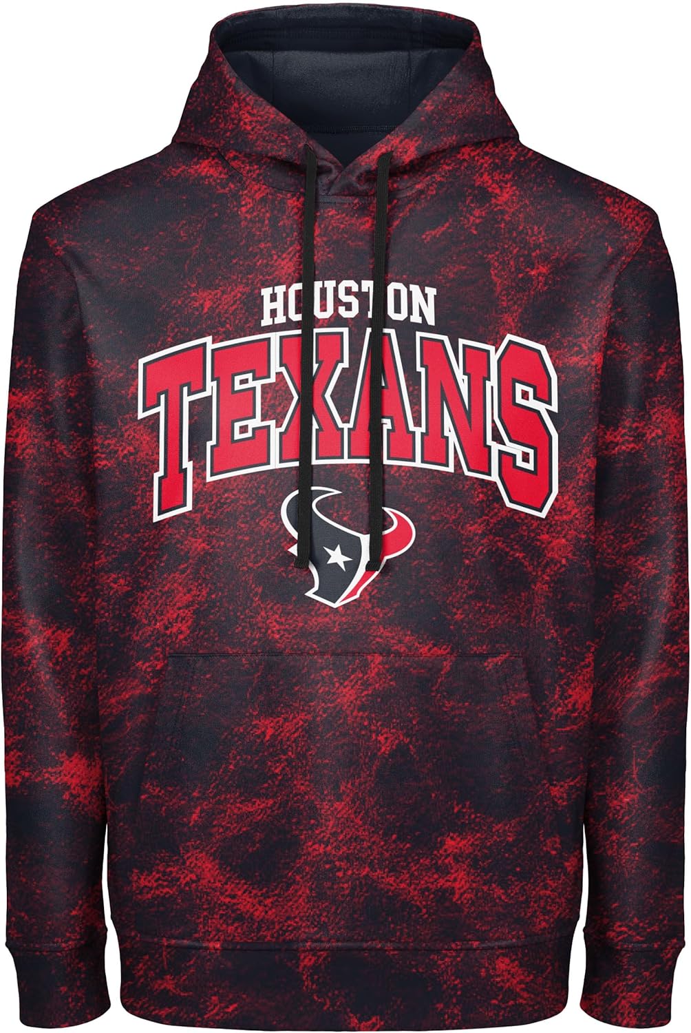 NFL Houston Texans Big Logo Wordmark Camo Hoodie for Game Day