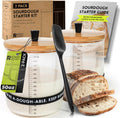 Sourdough Starter Kit 2-Pack 50oz Jars - Complete Gluten-Free Kit
