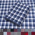 Pico Textiles Blue Tartan Plaid Flannel Fabric - 5 Yard Bolt - Soft