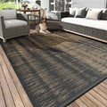 Outdoor Rug Waterproof 6x9 ft Patio Mat - Reversible, Quick Dry