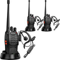 Rechargeable Long Range Two-Way Radios 3 Pack - Easy, Long-Range Comms