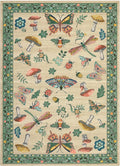Mushroom 3x5 Area Rug Washable Non-Slip Small Indoor Rug - Soft