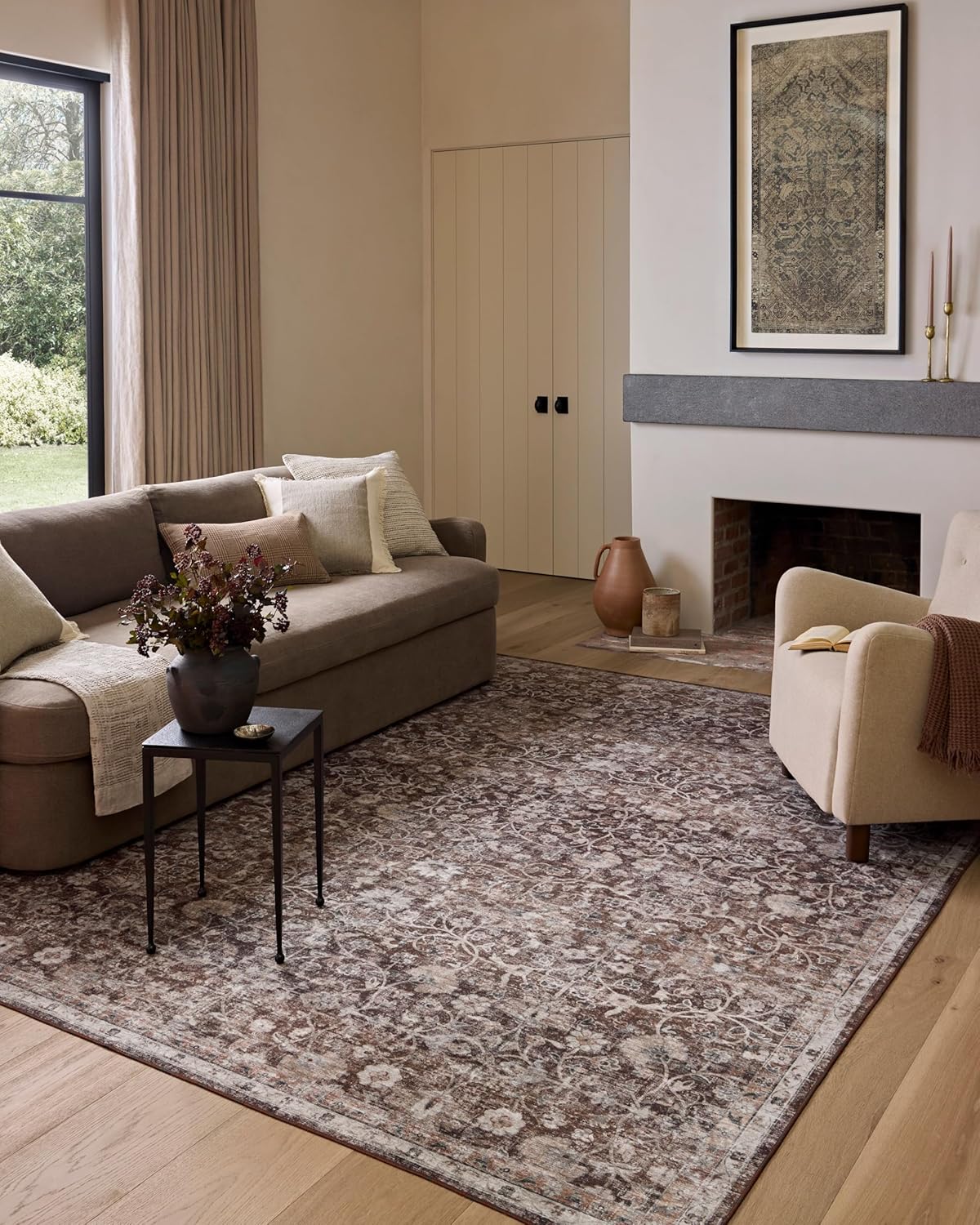 Josie Collection Round Area Rug by Amber Lewis - Stylish & Washable