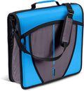 Case-it Mighty Zip Tab Zipper Binder 3 in O-Ring - Organized Carry