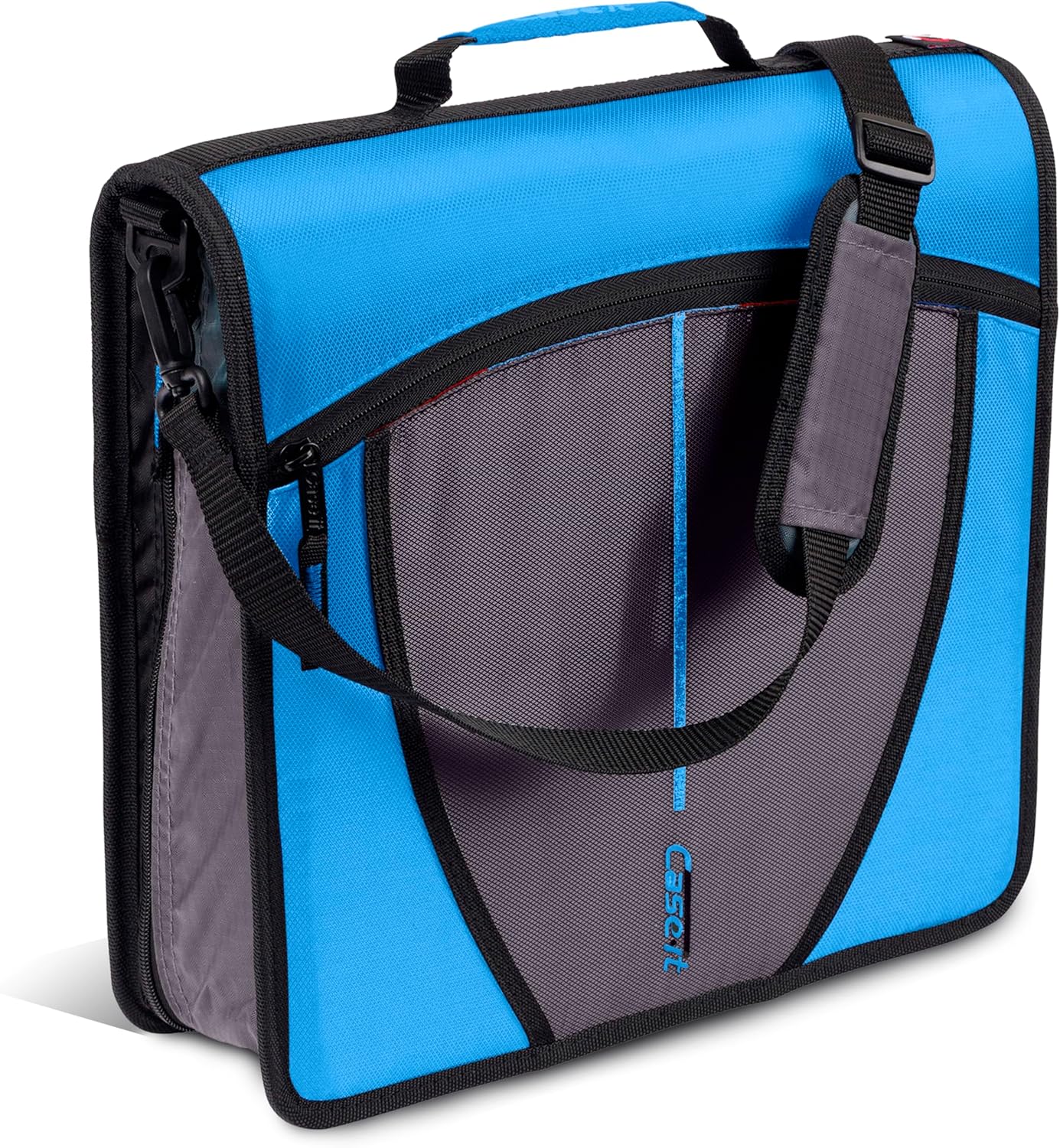 Case-it Mighty Zip Tab Zipper Binder for Ultimate Organization