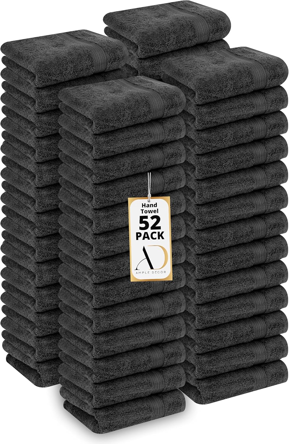 Ample Decor Hand Towels 18 X 28 Inch Soft Absorbent Luxury Set