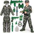 Spooktacular Creations Army Costume for Boys - Military Fun
