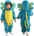 DarkCom Unisex Baby Axolotl Costume Animal Onesie Toddler Hooded