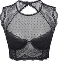 DOBREVA Women's Lace Corset Top for a Sexy Look Anytime