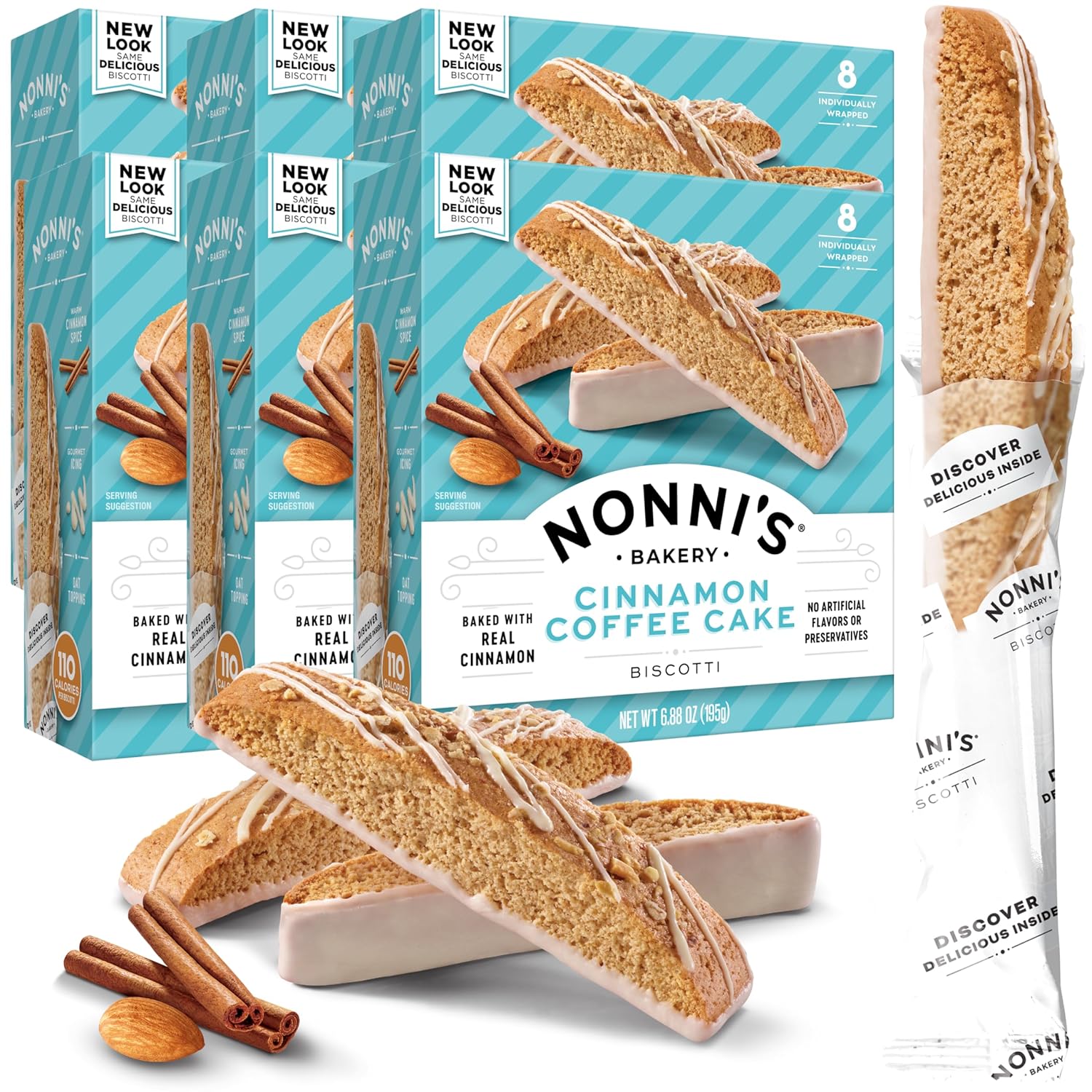 Nonni's Cinnamon Coffee Cake Biscotti - Delicious Italian Treats