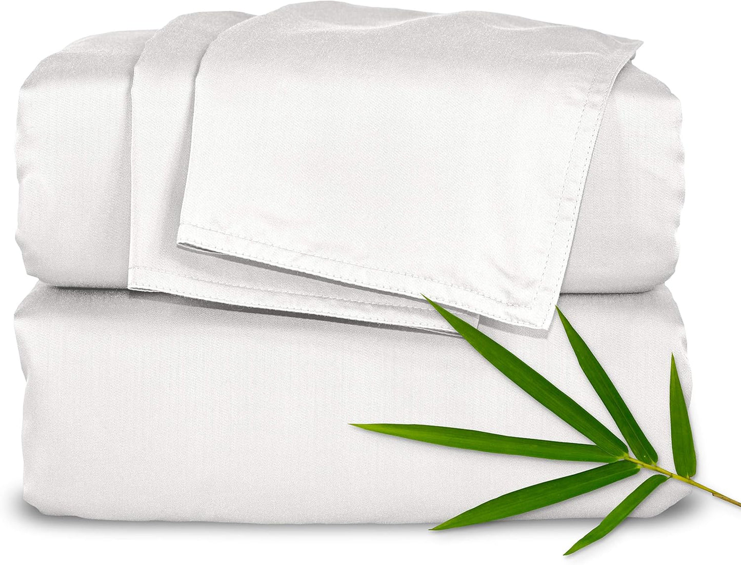 Luxuriously Soft Twin XL Sheets Set - 100% Organic Bamboo Viscose