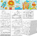 Pre Drawn Canvas Pack 60 pcs 7.8 x 5.8 in - Ready to Paint Panels