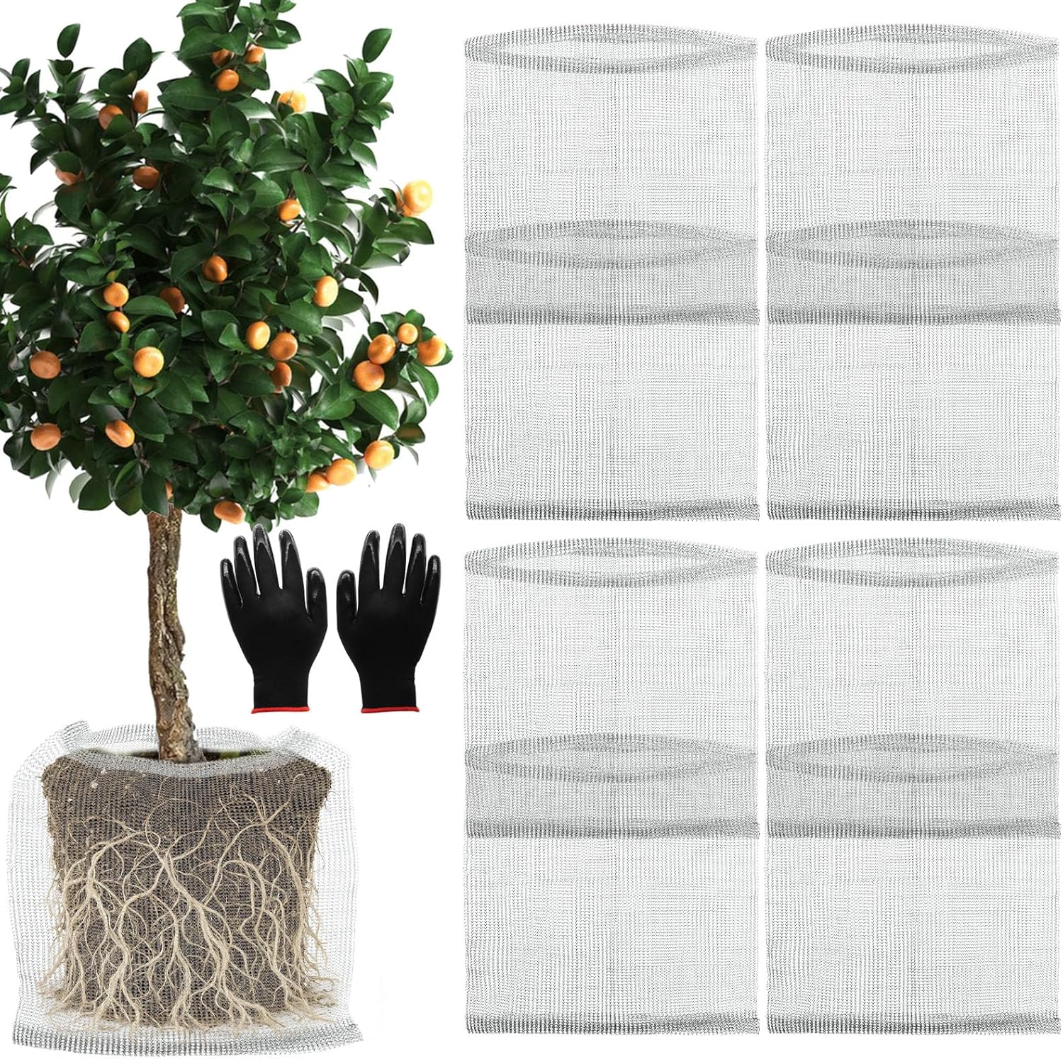 15 Gallon Root Guard Gopher Baskets for Plant Protection