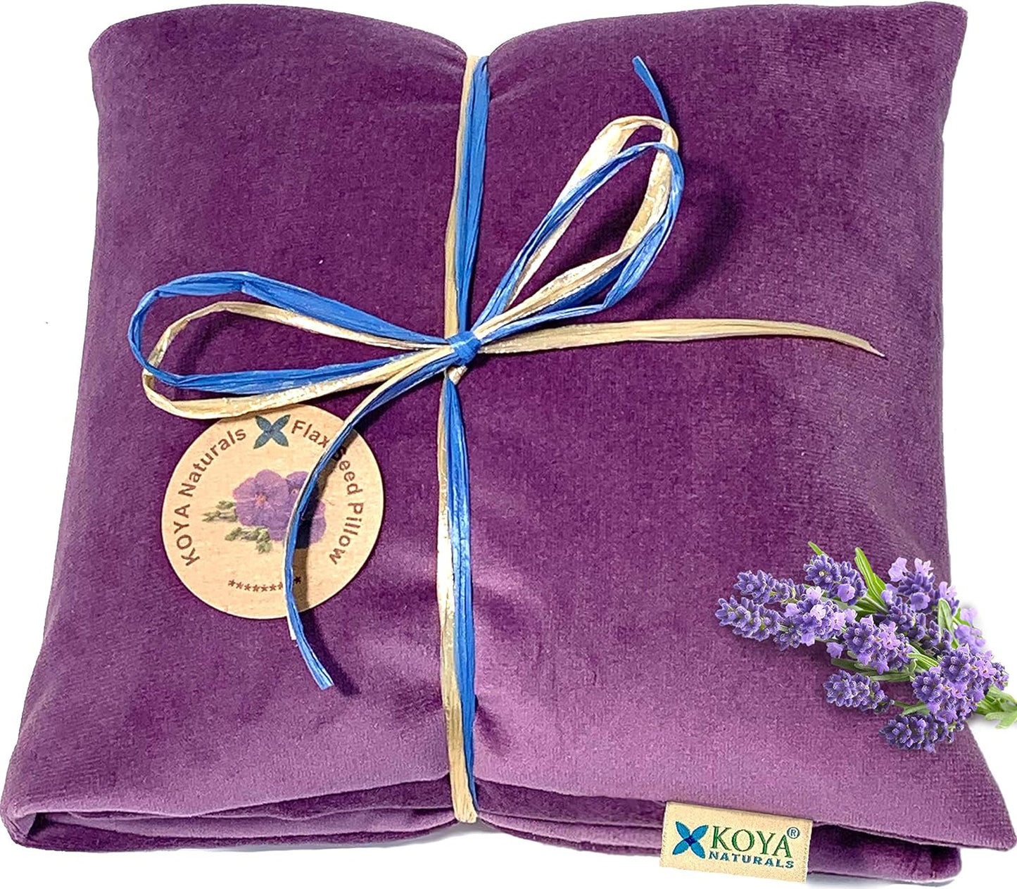 Lavender Flax Seed Pillow - Soothing Heat Therapy
