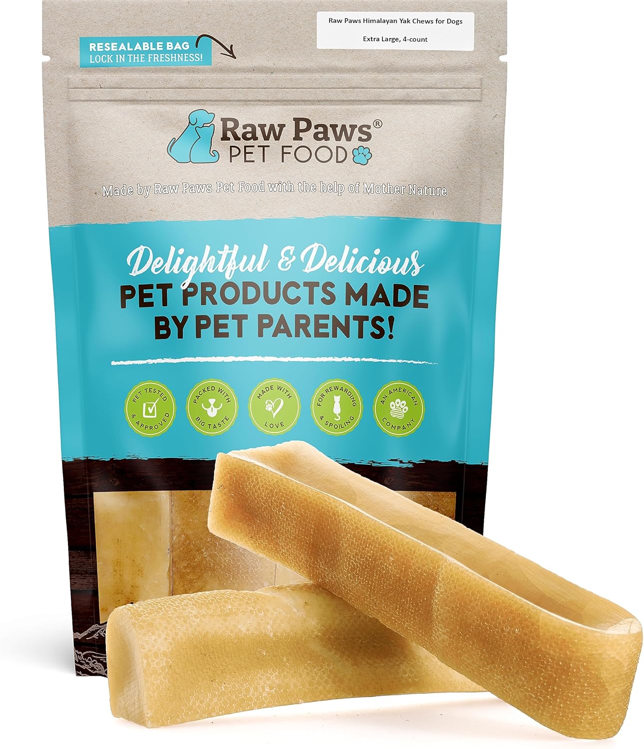 Extra Large Yak Chews for Large Dogs