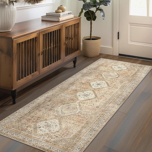 GENIMO 2x7 Non Slip Hallway Runner Rug for Stylish Home Decor