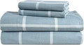 Lane Linen 100% Cotton Flannel Sheets Set - Cozy Deep Pocket