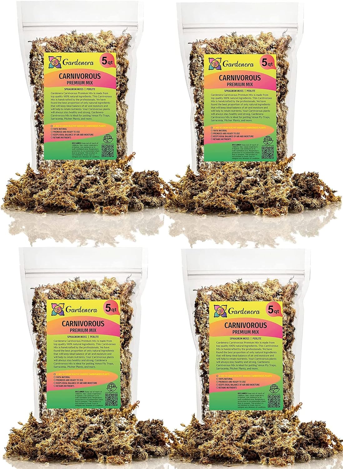 Gardenera Sphagnum Moss Potting Mix for Carnivorous Plants