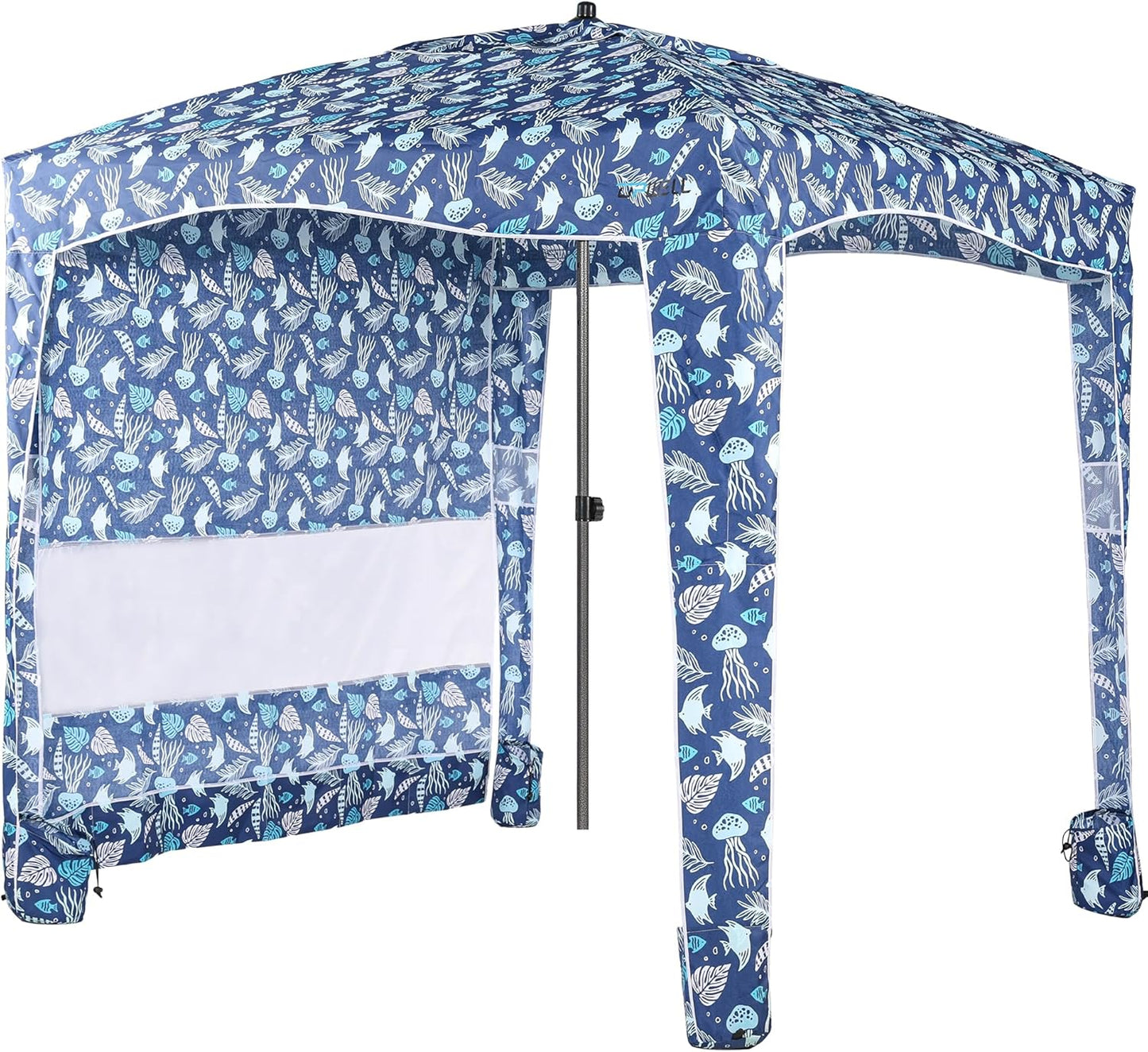 UPWELL Easy Set-Up Beach Tent: UPF 50+ Sun Protection