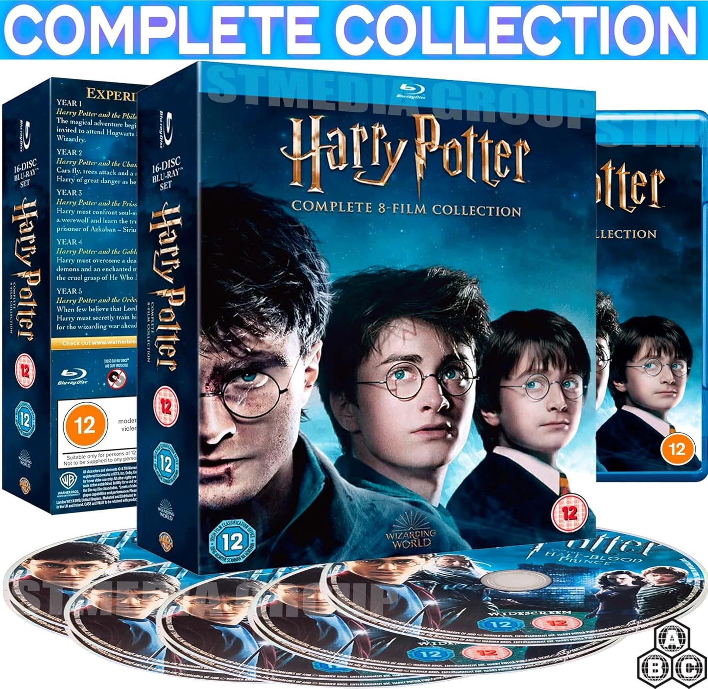 Harry Potter: The Complete 8-Film Collection on Blu-ray