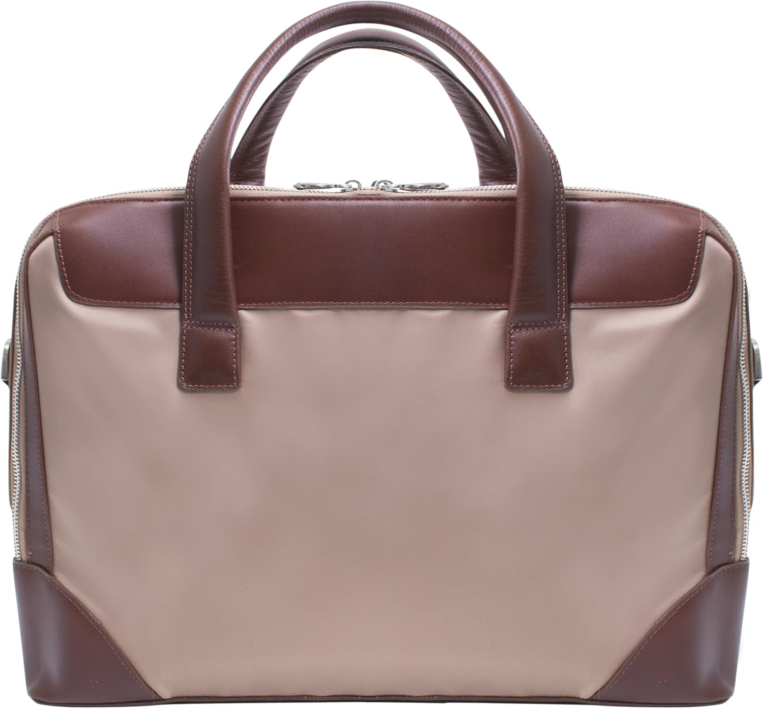 McKLEIN 17 Nylon Dual Compartment Laptop Briefcase for Professionals