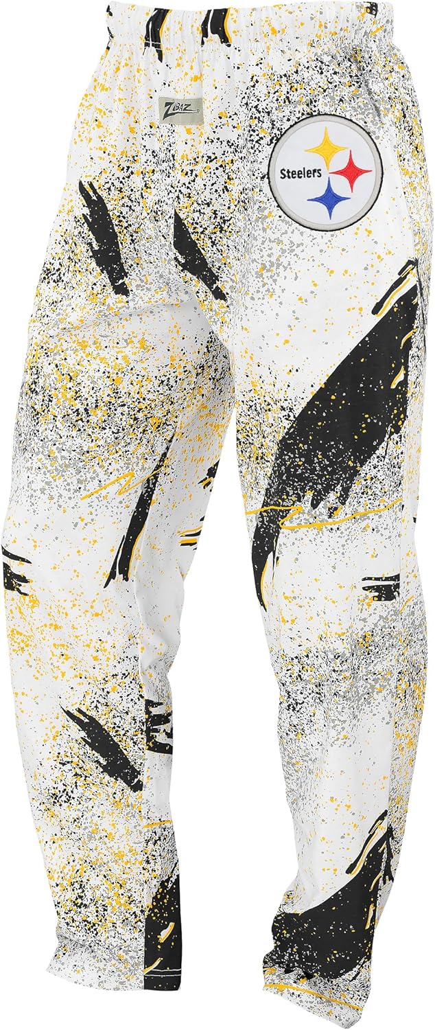 Zubaz NFL Z88 Team Logo Pants for Men and Women, Stylish Comfort