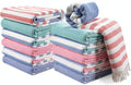 Lane Linen Beach Towels 12 Pack - Oversized Quick Dry Beach Towels