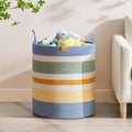 80L Laundry Hamper Basket - Large Cotton Woven Storage for Nursery