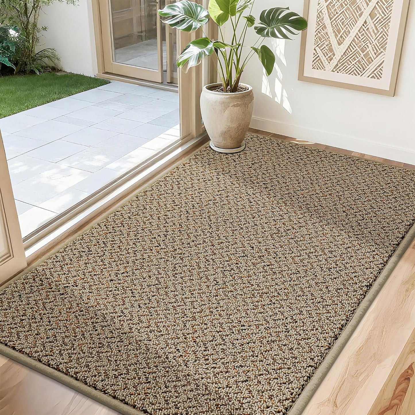 COSY HOMEER Non Slip Absorbent Entryway Rugs for Home