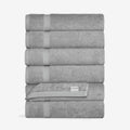 100% Turkish Cotton Hand Towel Set of 6 - Heirloom Quality