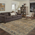 Brown Area Rugs 5x7 Living Room Vintage Distressed Non Slip