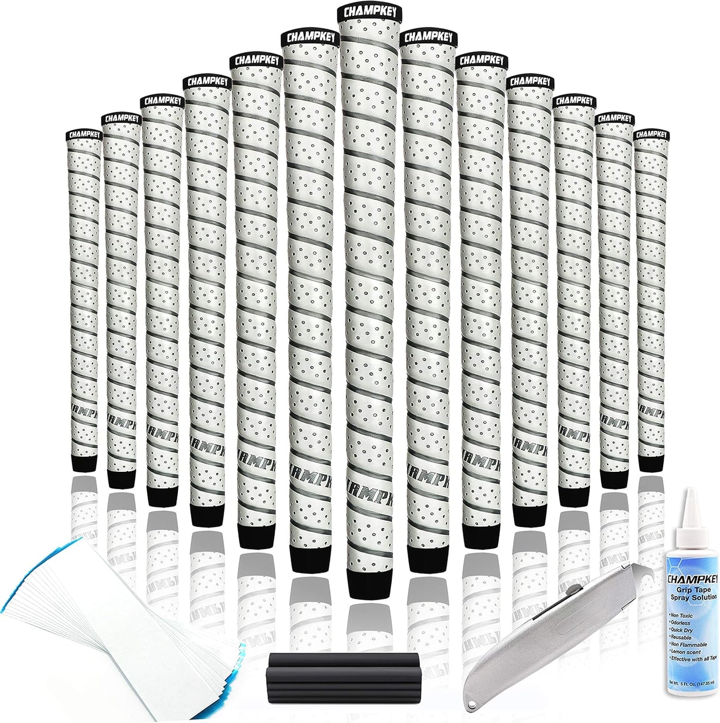 Champkey Golf Grips 13 Pack | Ultimate Performance Bundle