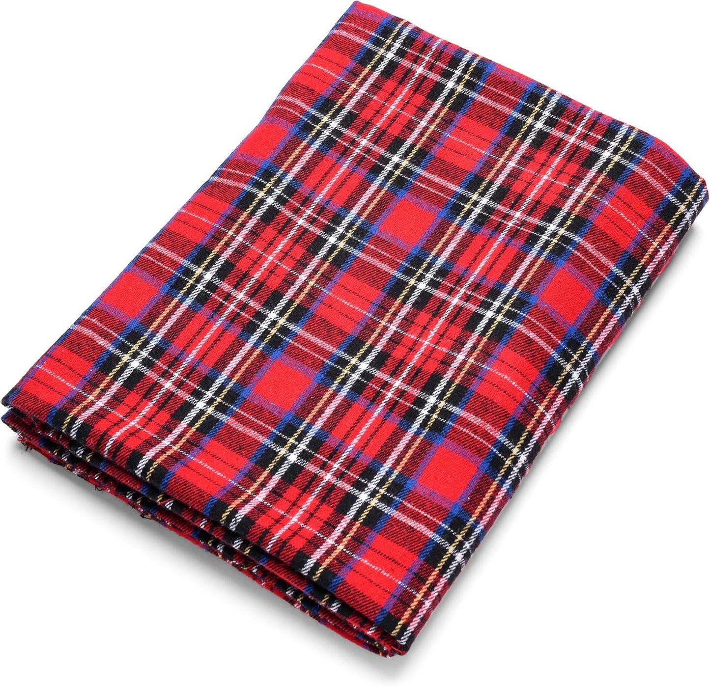 Pico Textiles 15 Yards Bolt of 100% Cotton Tartan Plaid Flannel
