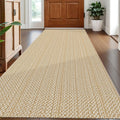 Washable Runner Rug 3x8 Non Slip Rubber Backed - Wide Hallway Runner