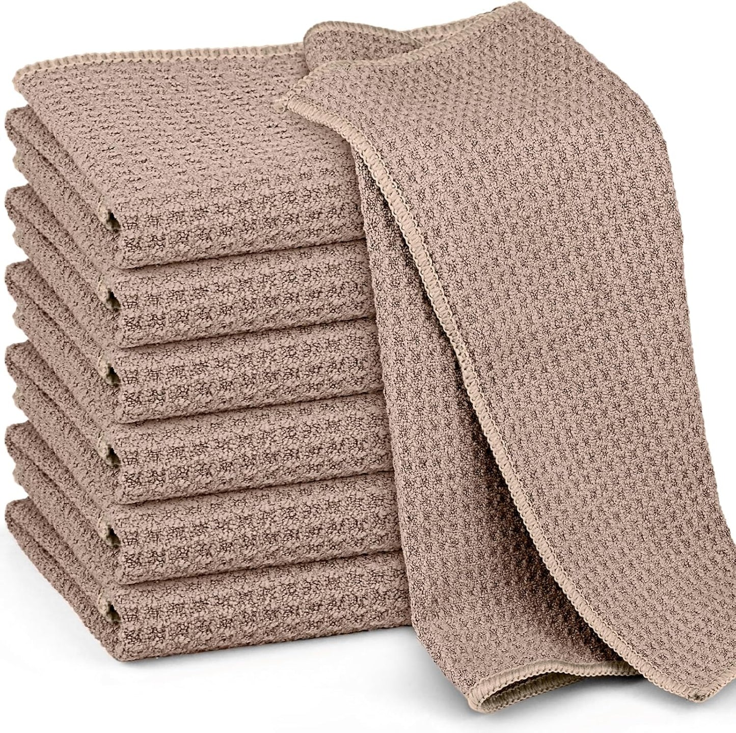 Lint-Free Microfiber Cleaning Cloths 6-Pack, 12x12 Inches