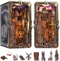 Viking Book Nook Kit - DIY Miniature Norse Bookshelf Insert