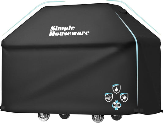 72 in Heavy-Duty BBQ Gas Grill Cover for All-Weather Protection