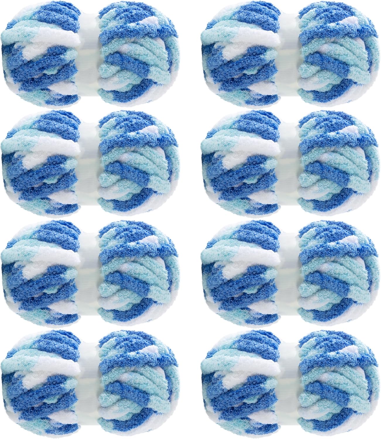 MABOZOO Tie Dye Chunky Yarn for Crocheting & Knitting Projects