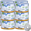 600 Pack MyEco CD-R CDR 52X 700MB 80Min Economy Branded Logo Top