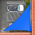 Royal Shade Right Triangle 15 ft x 15 ft x 21.2 ft Blue - Durable UV