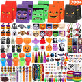 702PCS Halloween Party Favors Supplies Decorations - Bulk Non-Candy