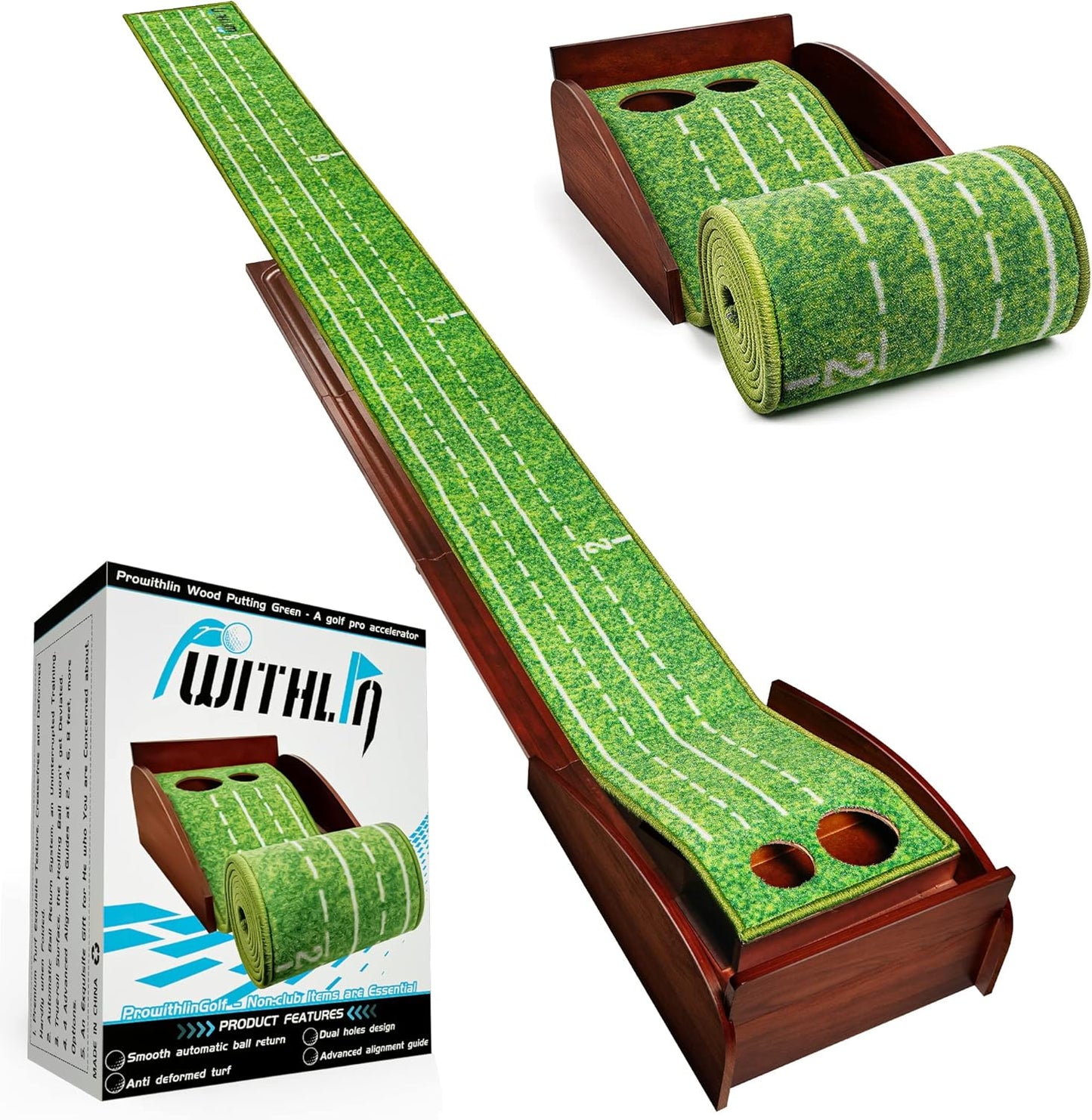 Improve Your Putting Game with Ball Return Mat!