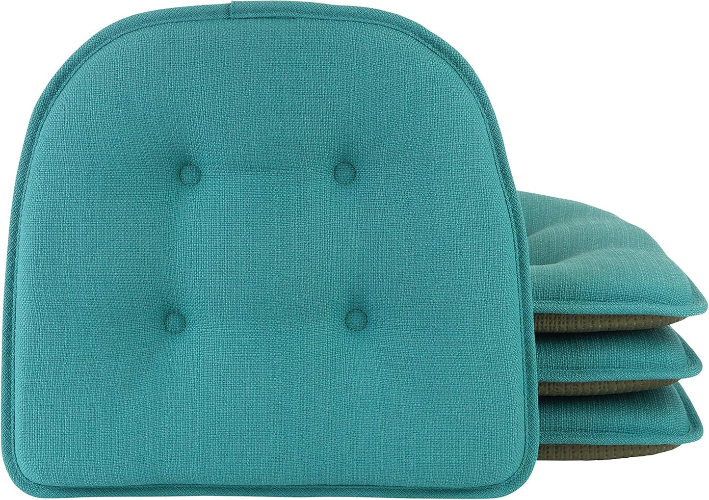 Klear Vu Omega Non-Slip Chair Cushions for Dining Room Comfort