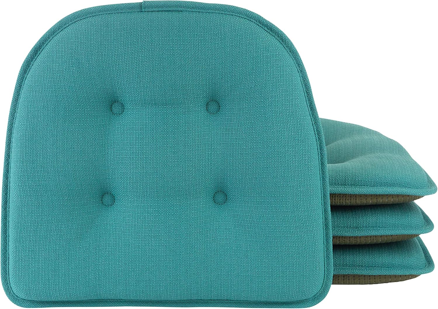 Klear Vu Omega Non-Slip Chair Cushions for Dining Room Comfort