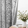 KOUFALL Room Darkening Curtains 63 in - 100% Blackout Elegance
