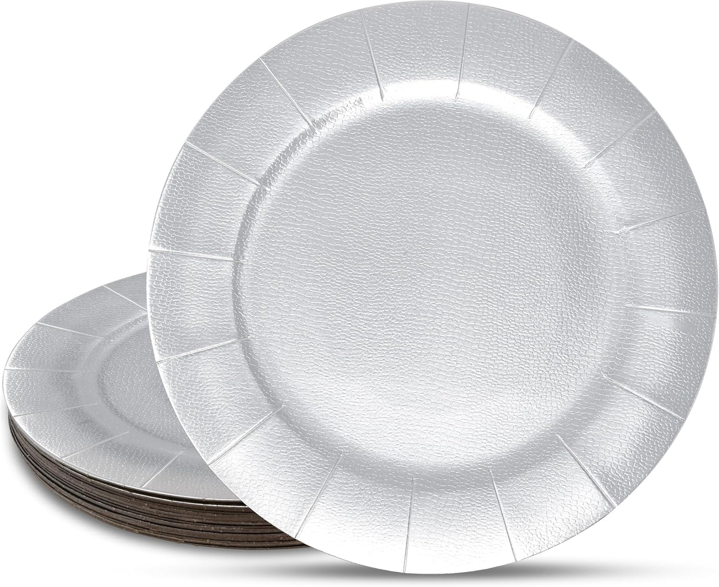 Silver Charger Plates - Elegant Table Setting Essential