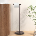 KES Bronze Toilet Paper Holder Stand 26in H - Stable Tall Roll Holder