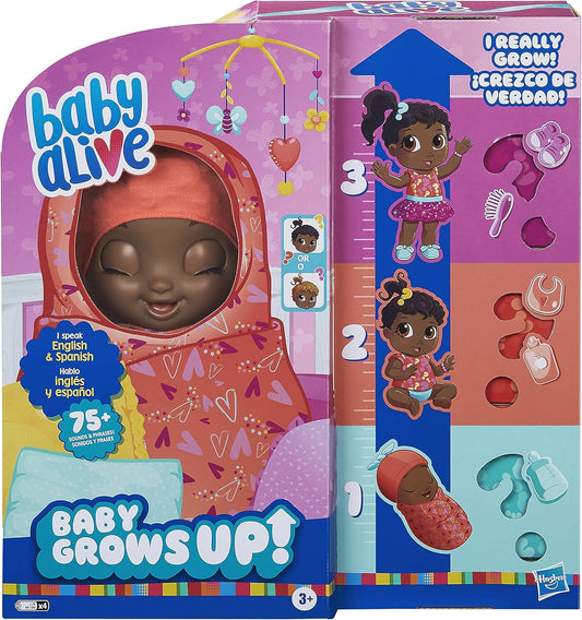 Baby Alive Baby Grows Up - Talking Doll with Surprise