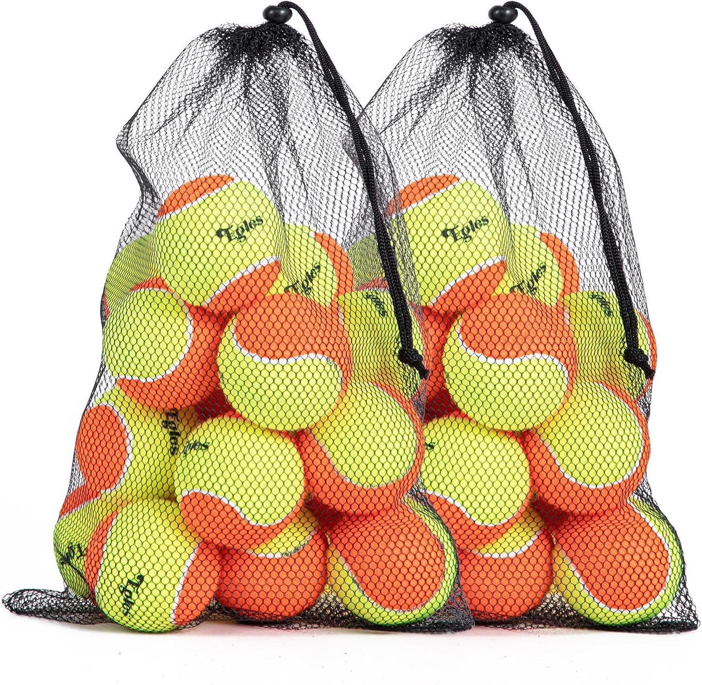 Kids Tennis Balls 50% Low Compression for Beginners and Dogs