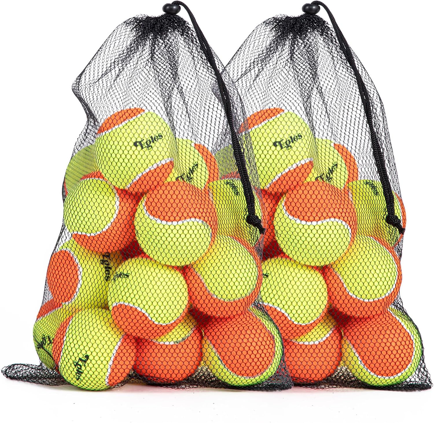 Kids Tennis Balls 50% Low Compression for Beginners and Dogs